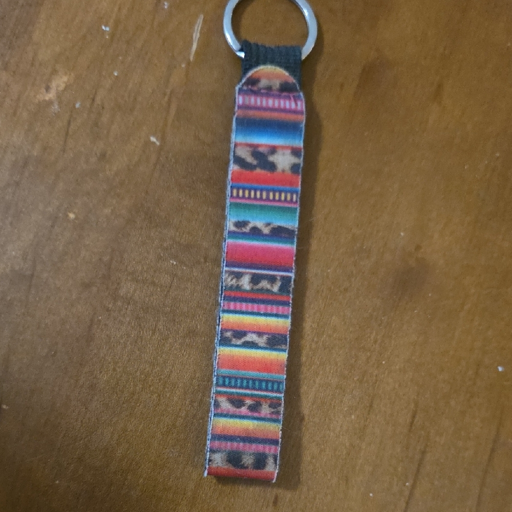 Colorful Patterned Keychain